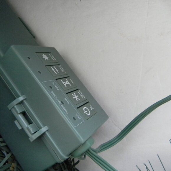 NEW Bethlehem Lights 36" Overlit Swag w/ Color Flip LEDs & REMOTE BLUE SPRUCE - Picture 3 of 4